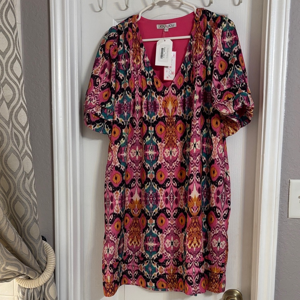 Joy Joy Multicolor Patterned Dress
